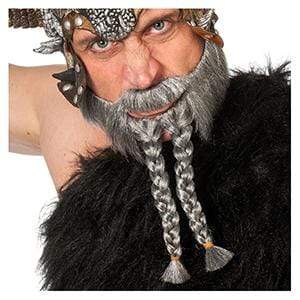 Warrior beard with gray braid Deinparadies.ch consider Deinparadies.ch