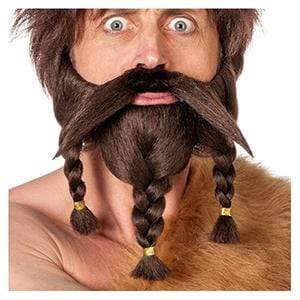 Warrior beard with braid brown Deinparadies.ch consider Deinparadies.ch