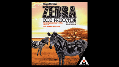 Zebra Code Prediction Bühnenversion von Astor Astor Magic bei Deinparadies.ch
